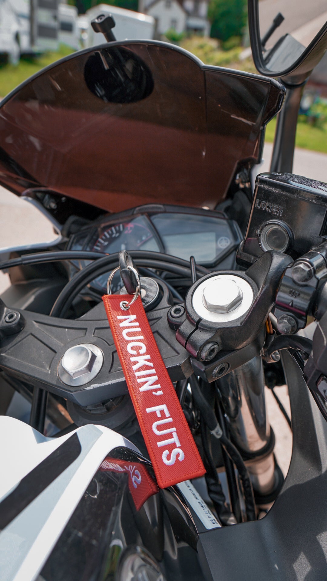 Nuckin Futs - Motorcycle Keychain
