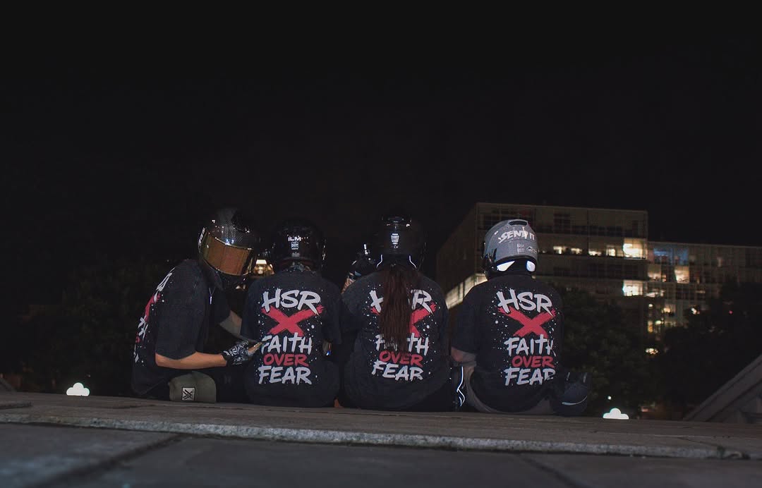 HSR X FAITH OVER FEAR Oversized T- Shirt