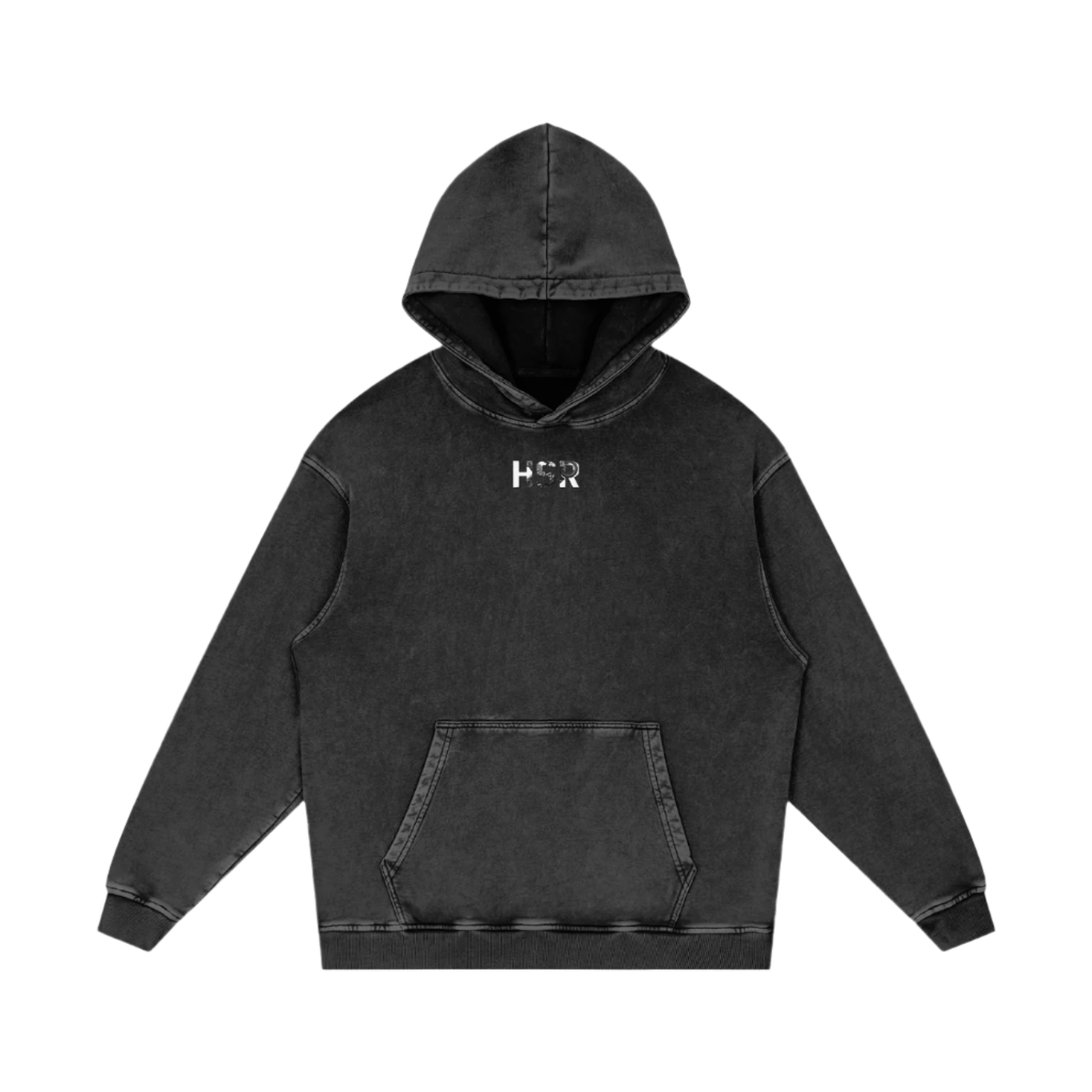 Not Dead Yet - Acid Washed Oversized Hoodie