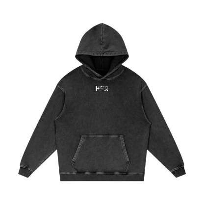 Not Dead Yet - Acid Washed Oversized Hoodie