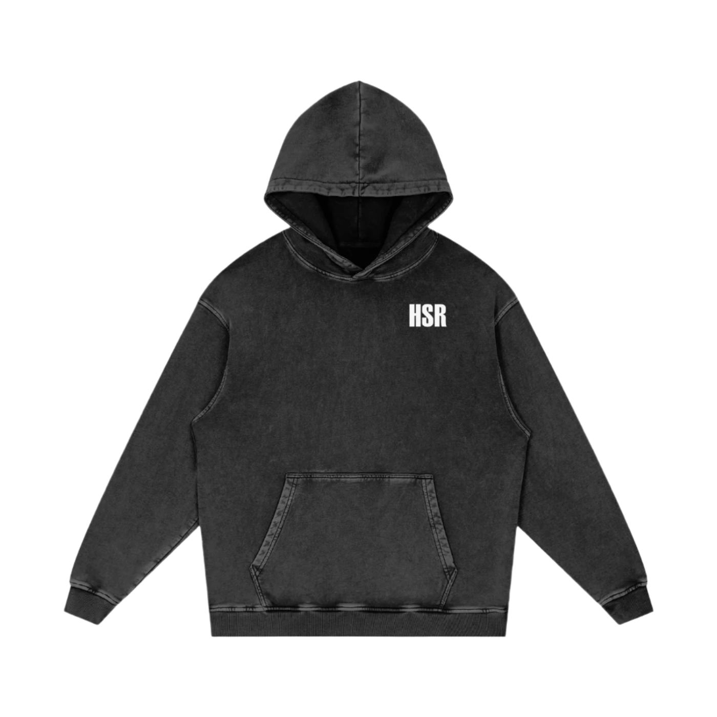 Splash Dog -  Acid Wash Oversize Hoodie