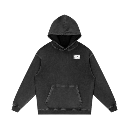 Splash Dog -  Acid Wash Oversize Hoodie