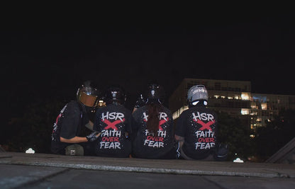 HSR X FAITH OVER FEAR Oversized T- Shirt