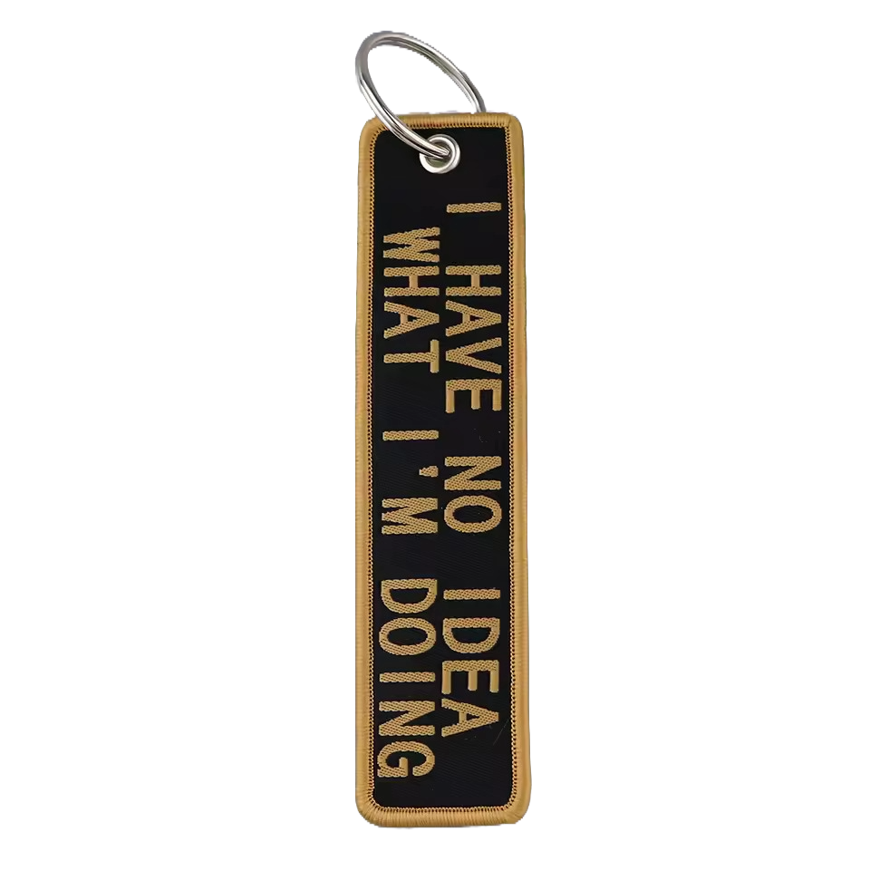 I Have No Idea What Im Doing - Motorcycle Keychain