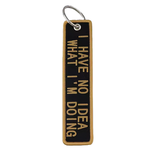 I Have No Idea What Im Doing - Motorcycle Keychain