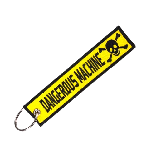Dangerous Machine - Motorcycle Keychain