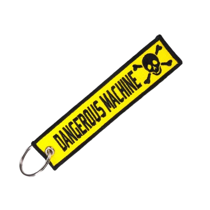 Dangerous Machine - Motorcycle Keychain